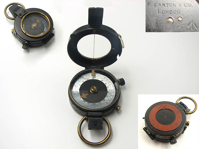 WW1 Verners MKV III marching compass by F. Darton & Co, London